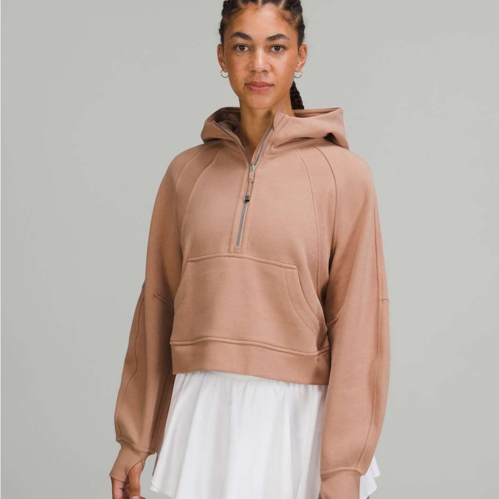 lululemon scuba oversized half zip hoodie XS/S